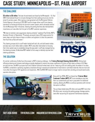 Triverus MCV Vehicle Case Study: MSP Airport